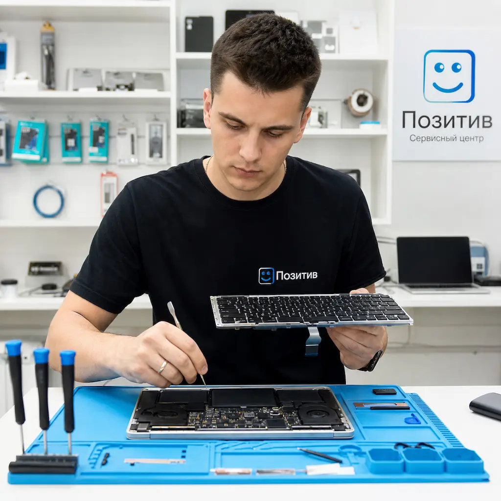 заменить клавиатуру на Apple Macbook в Тосно