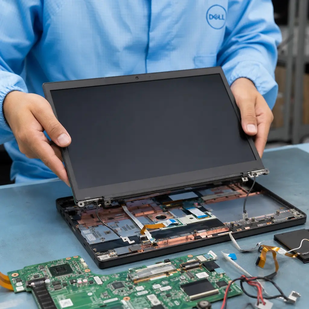 заменить матрицу ноутбука Dell в Тосно
