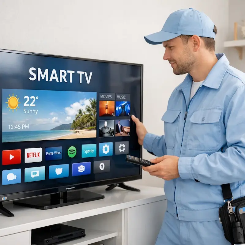 Настройка Smart TV в Тосно