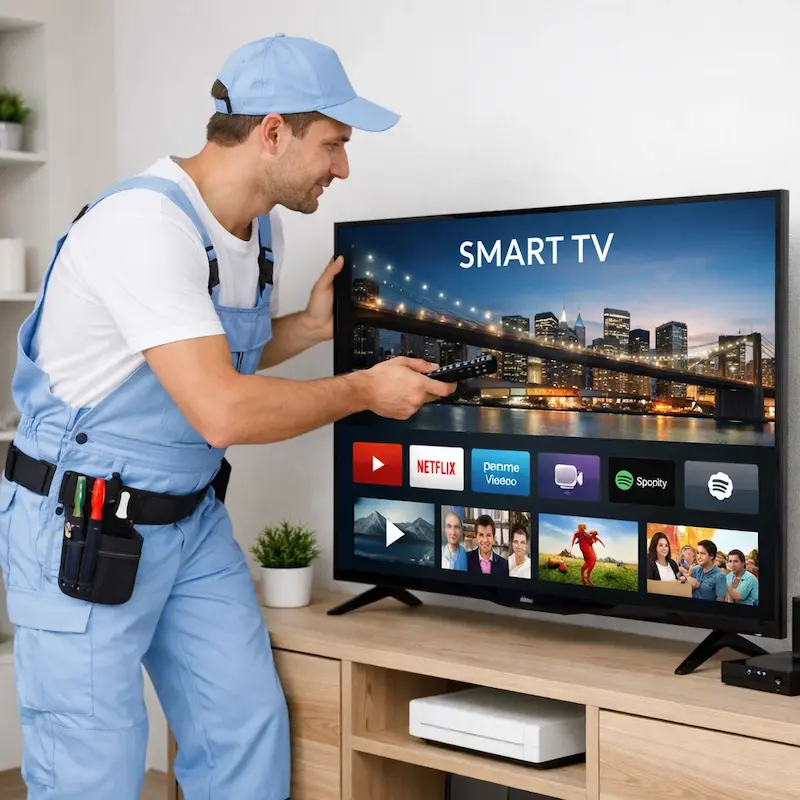 Как вызвать мастера для настройки Smart TV в Тосно