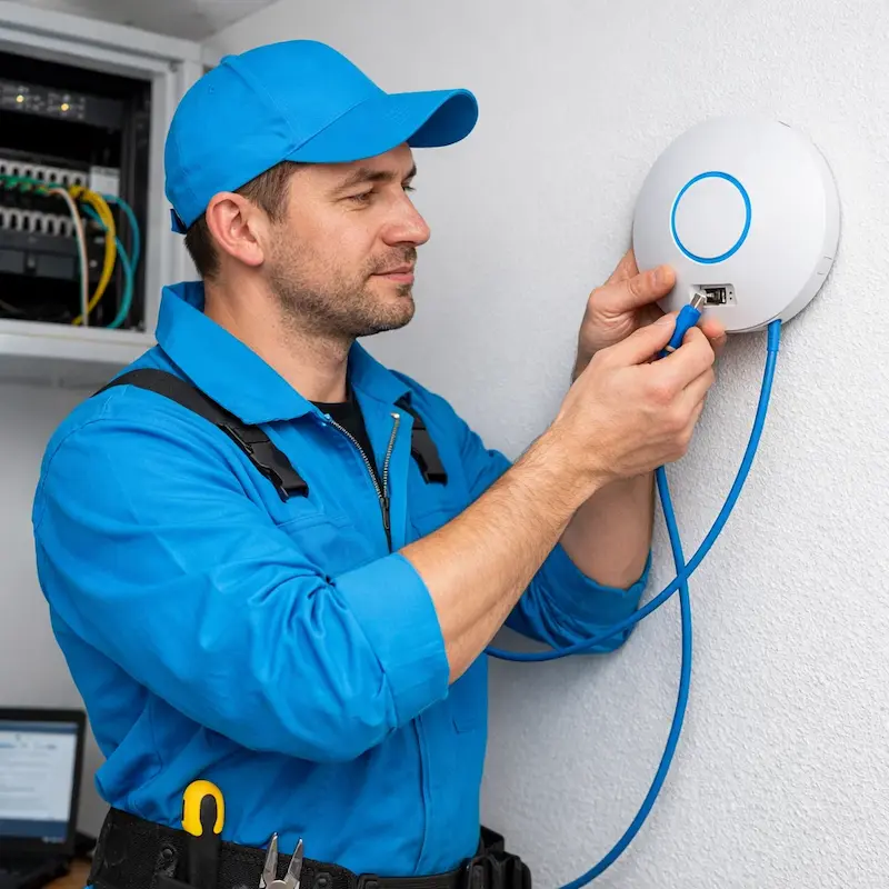 Подключение точки доступа в Тосно