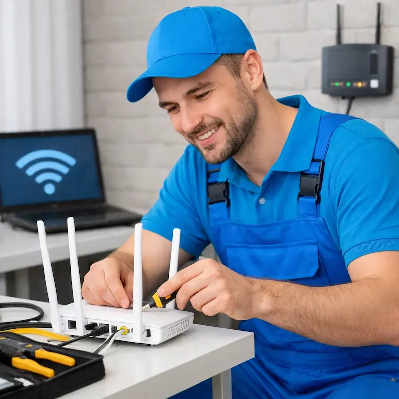 Настройка Wi - Fi в Тосно