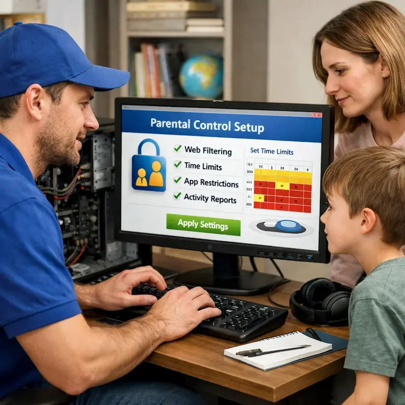 установка родительского контроля в Тосно