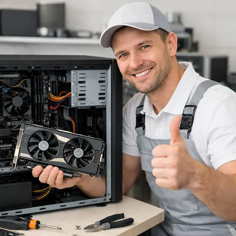 Замена видеокарты ПК в Тосно