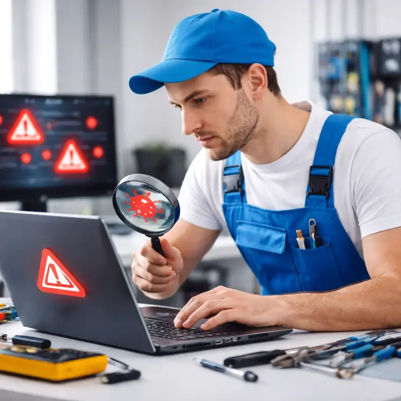 Поиск и устранение вирусов в Тосно