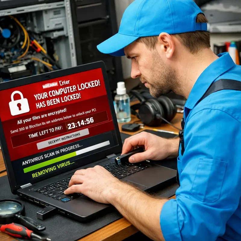 Удалить винлокер в Тосно